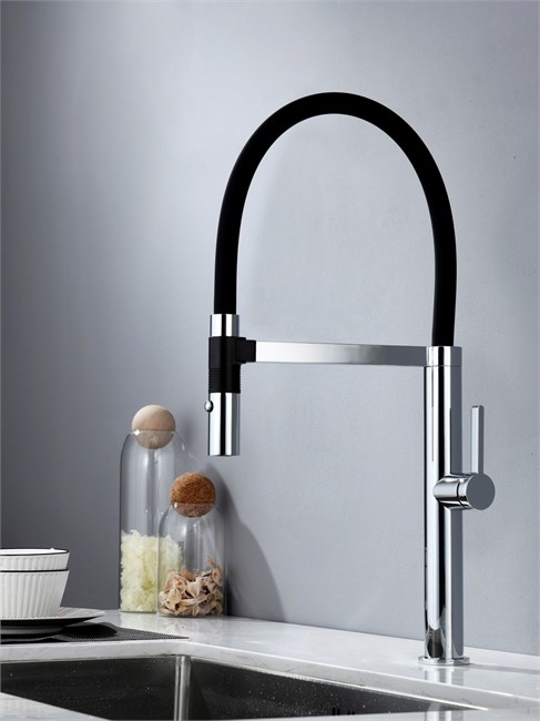 AQUAme AQM9904CR  Cucina  Смеситель для кухни с гибким изливом, хром AQM9904CR