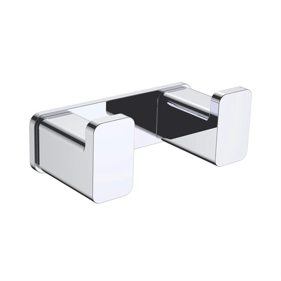 AQUAme AQM7302CR  Tivoli  Крючок двойной латунный, хром AQM7302CR
