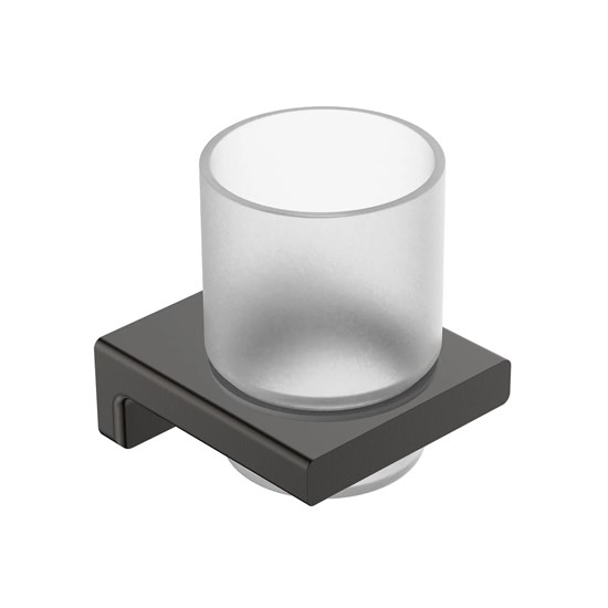 AQUAme AQM7311GM  Tivoli  Стакан для зубных щеток, латунь/матовое стекло, металл AQM7311GM