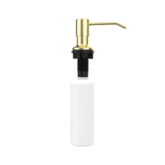 AQUAme AQM9991BG  Cucina  Дозатор для жидкого мыла, встроенный (нержавеющая сталь), золото шлифованное AQM9991BG