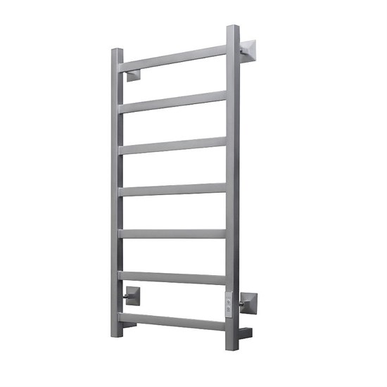 ARINGA Порто полотенцесушитель лесенка электрический 80*40, матовый хром AR03040CHM