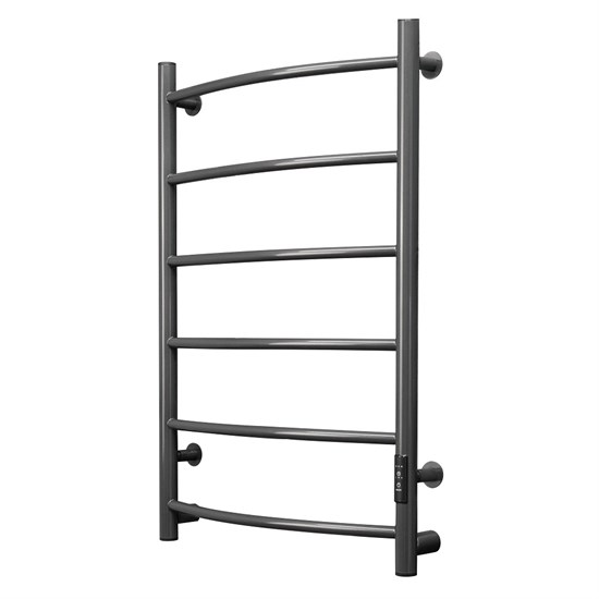 ARINGA Берген полотенцесушитель лесенка электрический 80*50, оружейная сталь AR03049GS