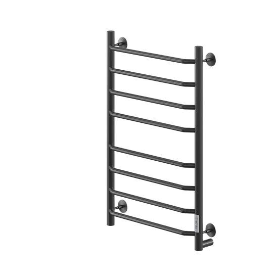 VECONI Полотенцесушитель электрический Cantu-A, 50/80, черный C8050B-A