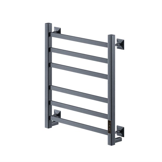 VECONI Полотенцесушитель электрический Barro-A, 50/60, графит брашинг B6050GR-A