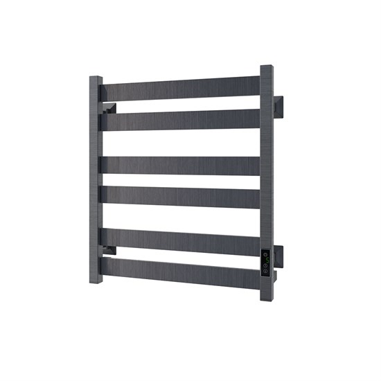 VECONI Полотенцесушитель электрический Piatto, 50/60, графит брашинг P6050GR