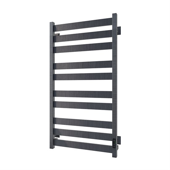 VECONI Полотенцесушитель электрический Piatto, 50/100, графит брашинг P10050GR