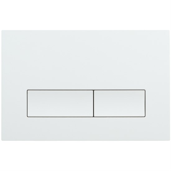 VECONI Кнопка смыва FLUSH V1, FLV1-W, 240х162х9, пластик, белый глянец FLV1-W