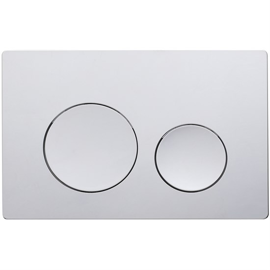 VECONI Кнопка смыва FLUSH V2, FLV2-C, 240х162х10, пластик, хром глянец FLV2-C