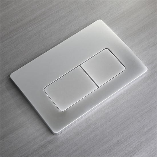 VECONI Кнопка смыва FLUSH V5, FLV5-CM, 240х162х9, пластик, хром матовый FLV5-CM