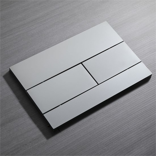 VECONI Кнопка смыва FLUSH V7, FLV7-CM, 240х162х10, пластик, хром матовый FLV7-CM