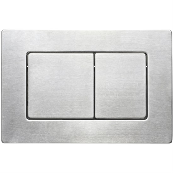 VECONI Кнопка смыва FLUSH V9, FLV9-S, 237х159х6, нержавеющая сталь, сталь брашинг FLV9-S