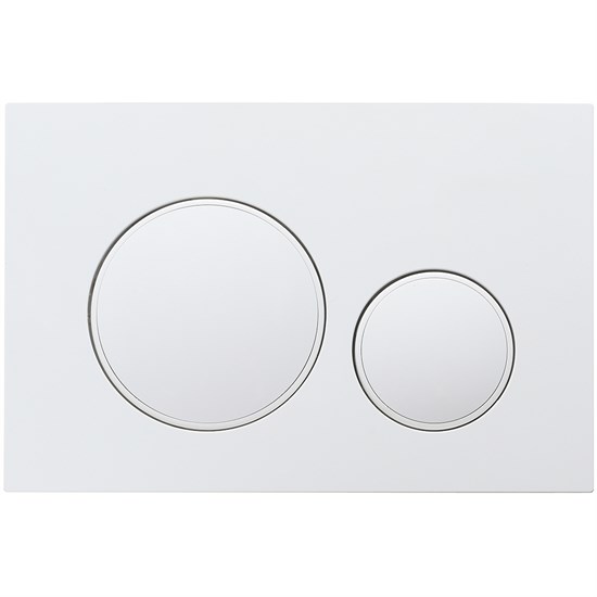 VECONI Кнопка смыва FLUSH V10, FLV10-W, 240х162х7, пластик, белый глянец
кайма - белый глянец FLV10-W