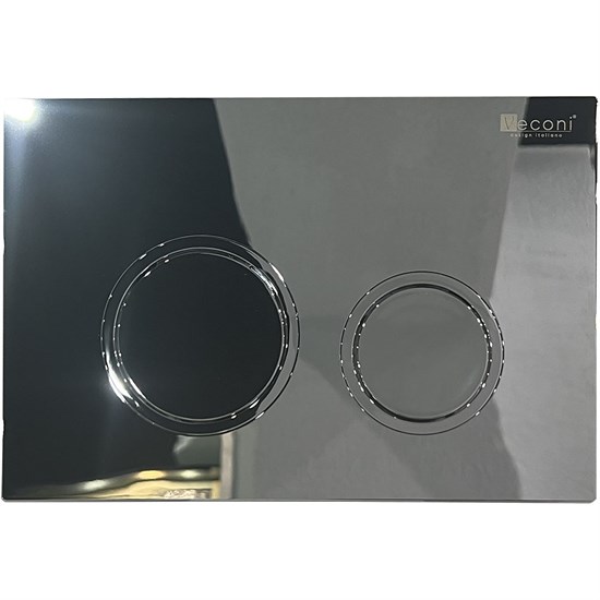 VECONI Кнопка смыва FLUSH V11, FLV11-C, 240х162х7, пластик, хром глянец
кайма - хром глянец FLV11-C