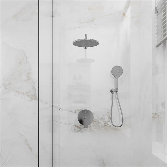 VECONI Встраиваемая душевая система LICATA, Хром глянец LI-400-C-C4