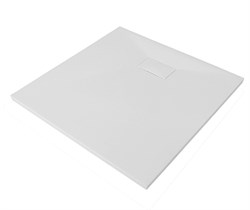 WASSERKRAFT Leine 35T03 Душевой поддон, квадрат, размер 90х90 см, белый глянец - фото 35166