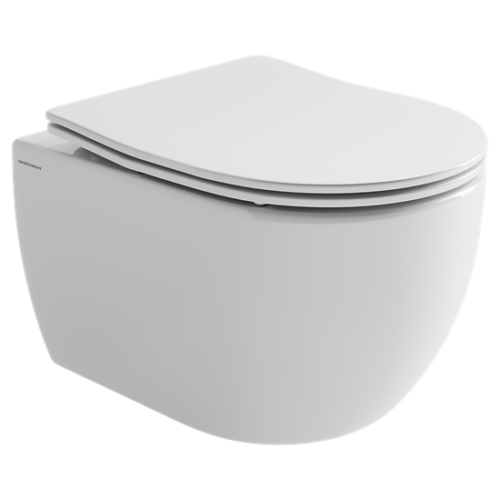 CERAMICA NOVA Play Подвесной унитаз Торнадо 49 см сиденье микролифт крепления белый CN3001T