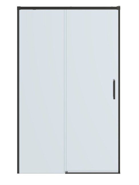 CEZARES Plane Душевая дверь в нишу раздвижная профиль - оружейная сталь / стекло - прозрачное, ширина 110 см PLANE-BF-1-110-C-GM