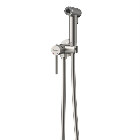LEMARK Смеситель Kalina LMF-2118S-BN с гигиеническим душем, встраиваемый, брашированный никель LMF-2118S-BN