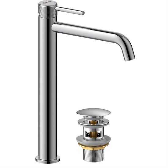 LEMARK Смеситель Beluga LMF-8015B-C для раковины высокий, хром LMF-8015B-C