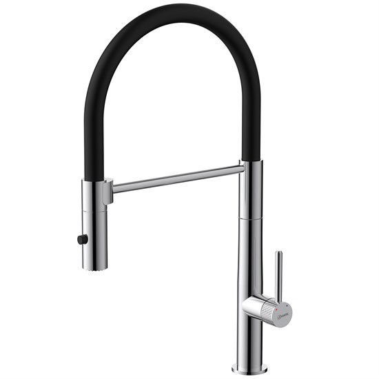 LEMARK Смеситель Beluga LMF-8074B-C для кухни с гибким изливом, хром LMF-8074B-C