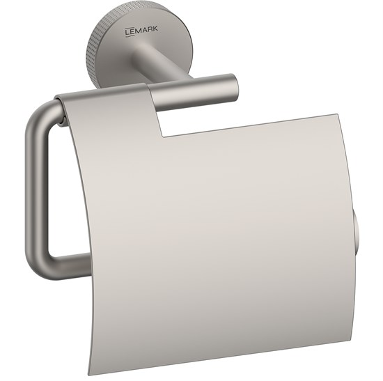 LEMARK Держатель для туалетной бумаги BELUGA, сталь, брашированный никель LMA-8023S2-BN