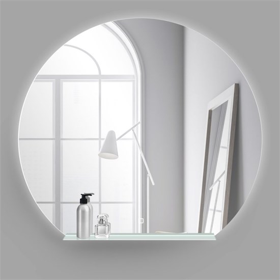 BELBAGNO Зеркало с встроенным светильником и сенсорным выключателем с полкой SPC-RNG-1000-LED-TCH-MENS, 12W, 220-240V, 1000x30 SPC-RNG-1000-LED-TCH-MENS