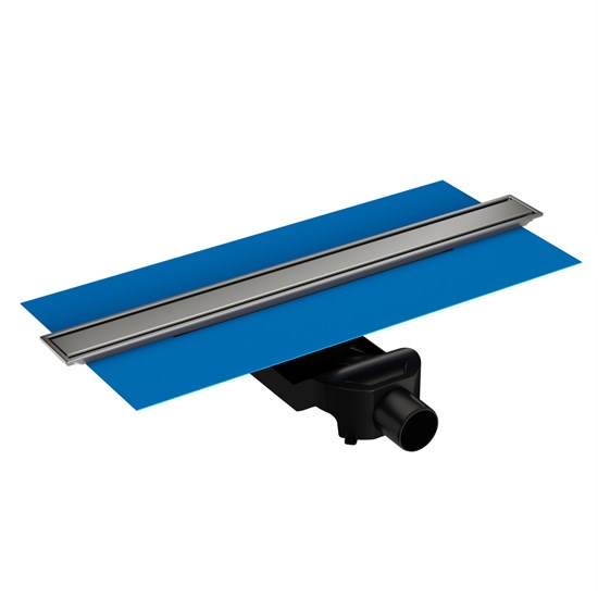 VITRA Душевой трап Eco-Flow 59980478000 50 x 6 см горизонтальный с мокрым затвором матовый хром 59980478000