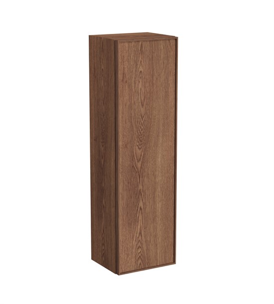 VITRA Шкаф пенал в ванную Metropole Edge 67160 35 см грецкий орех МДФ 67160