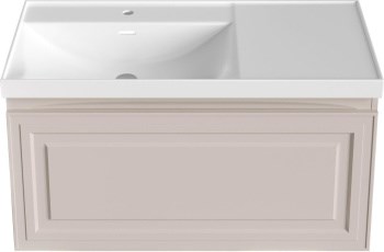 AQUANET Тумба под раковину Агата 100 бежевый AQUANET-345489