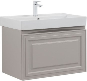 AQUANET Тумба под раковину Агата 75 бежевый AQUANET-345487