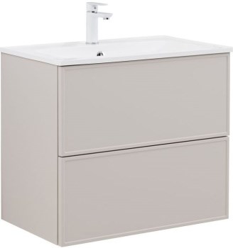 AQUANET Тумба под раковину Арт 75 бежевый AQUANET-343967