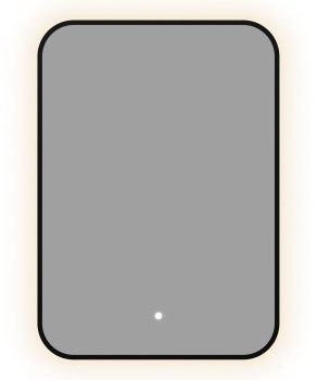 AQUANET Зеркало Контур 500х700 LED TX черный AQUANET-367648