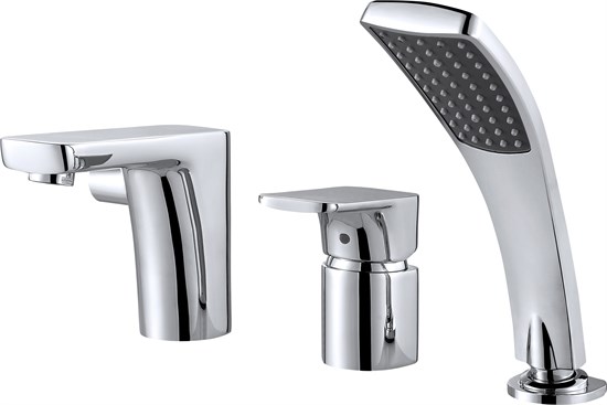 DK Смеситель врезной на борт ванны Berlin.Freie DA1434901 DA1434901