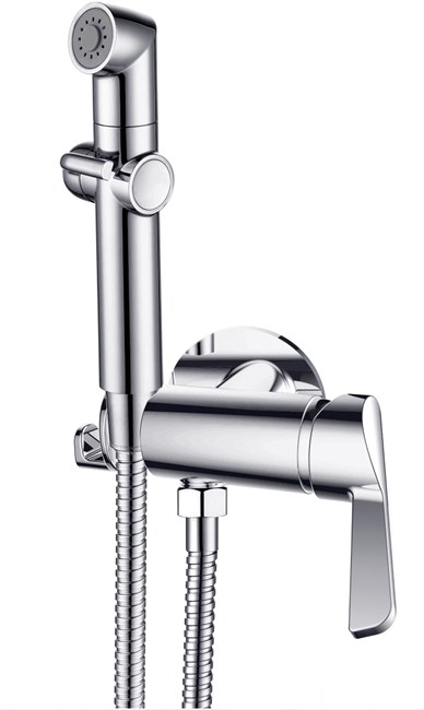 DK Смеситель с гигиеническим душем встраиваемый Rhein.Schiller DA1464501 DA1464501