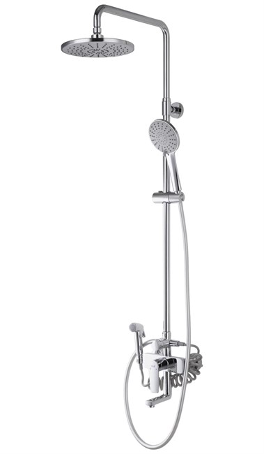 DK Душевая система с гигиеническим душем Bayern.F?rth DA1524701B18 хром DA1524701B18