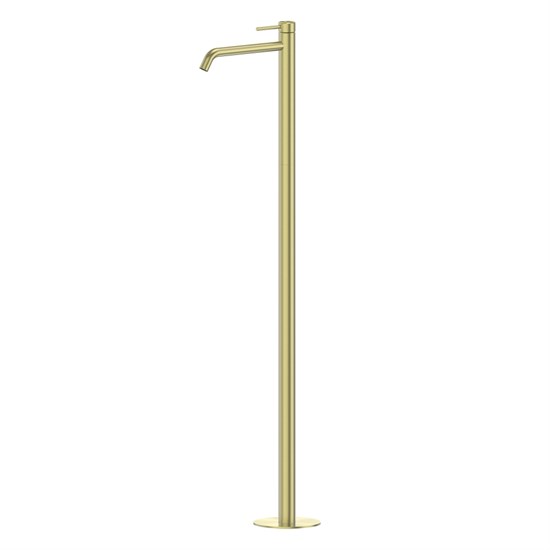 ABBER Смеситель Wasser Kreis 316 AF8140BG напольный для раковины, брашированное светлое золото AF8140BG