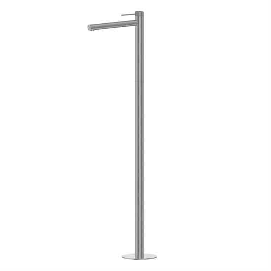 ABBER Смеситель Emotion 316 AF8843BGG напольный для раковины, брашированная оружейная сталь AF8843BGG