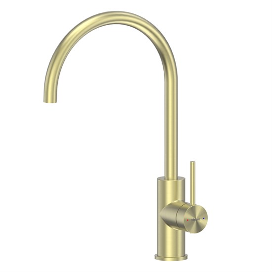 ABBER Смеситель Wasser Kreis 316 AF8114BG для кухни, брашированное светлое золото AF8114BG