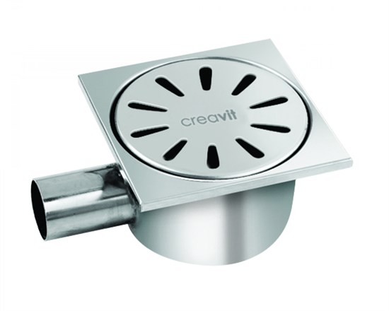 CREAVIT Трап для пола 10*10 D32 FS112
