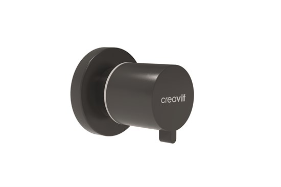 CREAVIT Кран встраиваемый АНТРАЦИТ AC50L.ANM