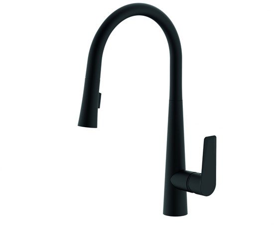 CREAVIT Смеситель для мойки спиральный ЧЕРНЫЙ MF8858S MF8858S