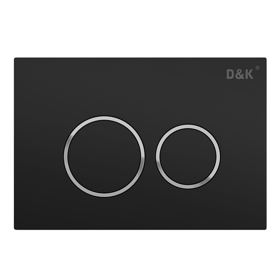 DK Клавиша смыва Bayern (арт.инсталл DI8050127);черный (DB1529025) DB1529025