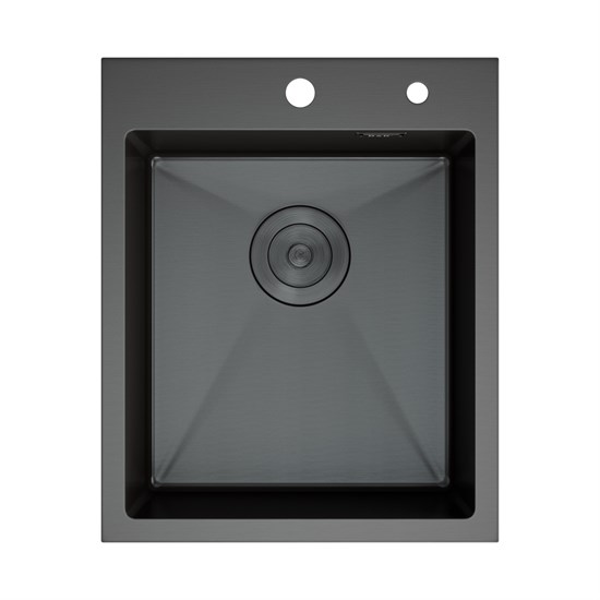 DK Кухонная мойка нержавеющая сталь графит (S415006) DKS415006