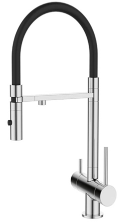 DK Смеситель для кухонной мойки с фильтром хром (DA1462501Chrome) DA1462501Chrome
