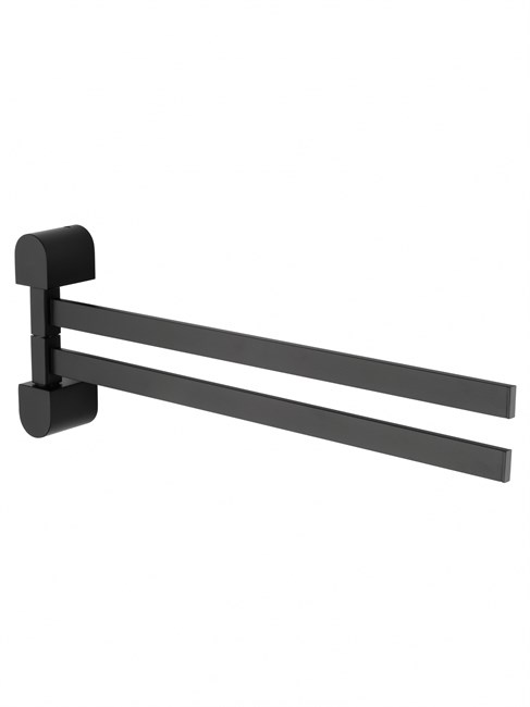 WONZON & WOGHAND Полотенцедержатель поворотный CARBON, Черный (WW-7731) WW-7731