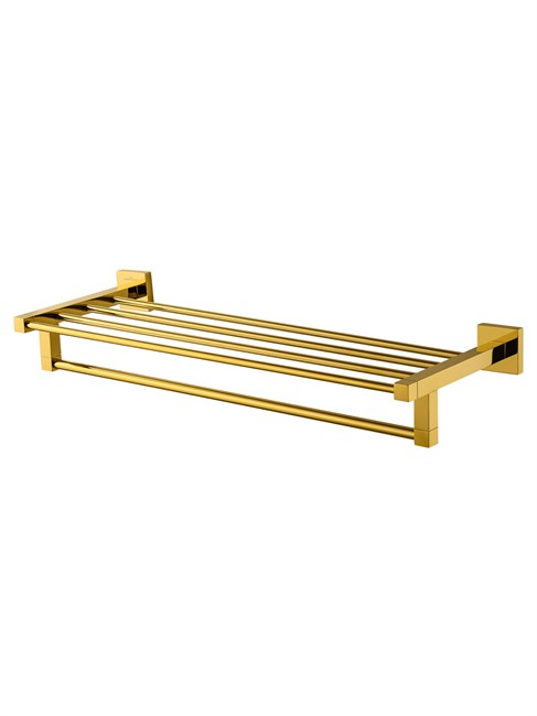 WONZON & WOGHAND Полотенцедержатель с полкой POLO, Темное золото (WW-8981-DG) WW-8981-DG
