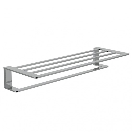 WONZON & WOGHAND Полотенцедержатель с полкой , Хром (WW-V2901-CR) WW-V2901-CR