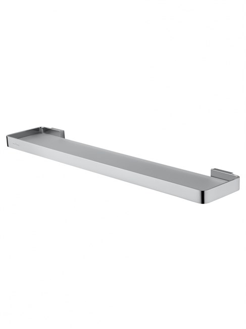 WONZON & WOGHAND Стеклянная полка для ванной LOTTE, Хром (WW-8327A) WW-8327A