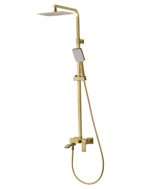 WONZON & WOGHAND Душевая система FIT, Брашированное золото (WW-88739009-BG) WW-88739009-BG