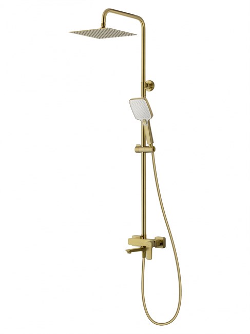 WONZON & WOGHAND Душевая система FORZA, Брашированное золото (WW-739031-BG) WW-739031-BG